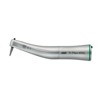 NSK Ti-Max X55L 4:1 Reduction Vertically Reciprocating Contra Angle Handpiece - Optic