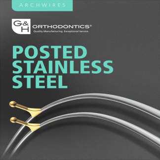 S3™ Europa I Posted Stainless Steel Archwires